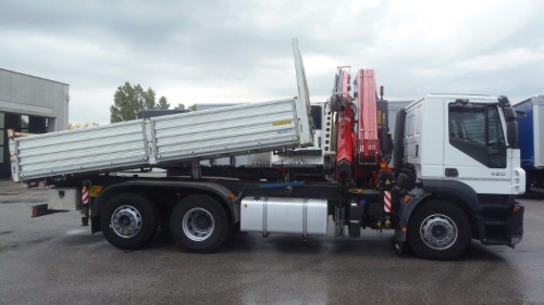 Image for product IVECO STRALIS AD260S42Y/PS CON GRU FASSI F260BXP24L24