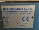 Image for product ELETTROTECNICA BC 133